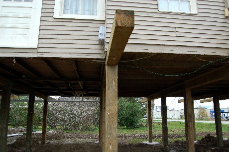 Old and new joists