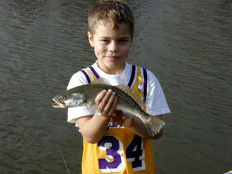 First speckled trout